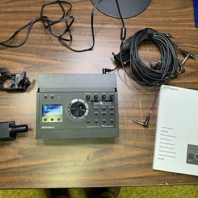 Roland TD-17 V-Drum Module w/Mount, Clamp, Wiring Harness, Manual, Power Z5P6909 image 1