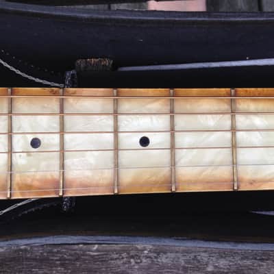 May-Bell 1930s Aged Sunburst Parlor Guitar image 7