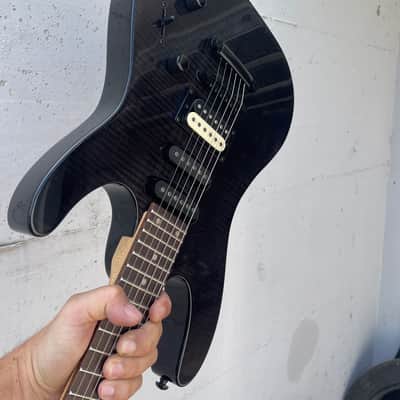 Kramer Striker Figured HSS Stoptail 2022 - Present - Transparent Black image 12