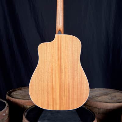Dowina Honduran Mahogany Dreadnought LR Baggs EAS - Natural image 7