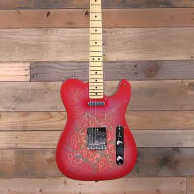 Fender Vintage Custom '68 Telecaster NOS Electric Guitar Pink Paisley w/ Case image 4