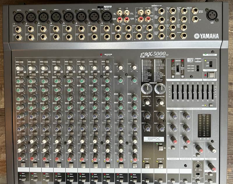 Yamaha EMX5000-12 Powered Mixer | Reverb