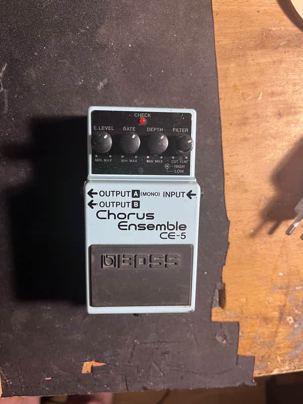 Boss CE-5(a) Chorus Ensemble (Dark Gray Label) 2001 - Present - Blue image 1