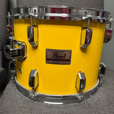 Pearl All Maple Shell 14” Tom Drum - Yellow image 5
