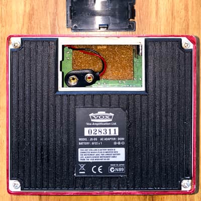 VOX SATCHURATOR Distortion Pedal Joe Satriani Signature Pedal! Made In JAPAN! image 8