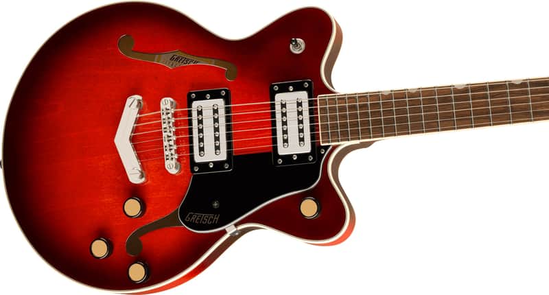 Pre-Order! GRETSCH G2655 STREAMLINER CENTER BLOCK JR. DOUBLE-CUT V-STOPTAIL / CLARET BURST image 1