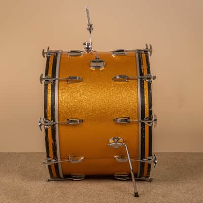 1960s Ludwig Gold Sparkle Super Classic Drum Set image 10