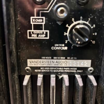Vandersteen 2Wq 300W Powered Subwoofer w/crossover and cables image 3