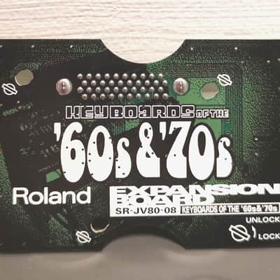 Roland SR-JV80-08 Keyboards Of The '60s & '70s Expansion Board 1990s - Green