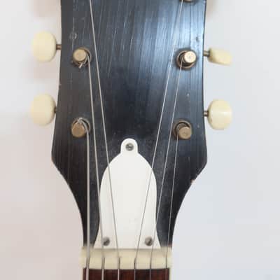 Vintage 1960s Kay Speed Demon 3 PU Sunburst Guitar Very Clean Rare Kluson Tuners Silvertone Harmony image 7