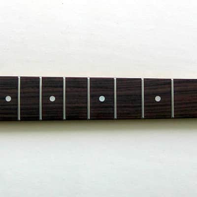 Roasted UNFINISHED* 22 STAINLESS STEEL/Roasted Telecaster Guitar Neck Rosewood fits Fender, Warmoth*Tele image 3