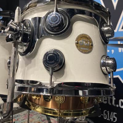 David Palmer's Rod Stewart DW, Collectors Series 4-Piece Custom Maple Set, Stunning! 2008 - White Glass image 17
