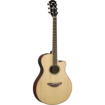 Yamaha APX600NA Thinline Acoustic-Electric Guitar, Natural image 2