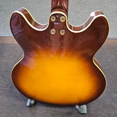 Harmony H-71 Semi Hollow Body Electric Guitar with Original Case image 3
