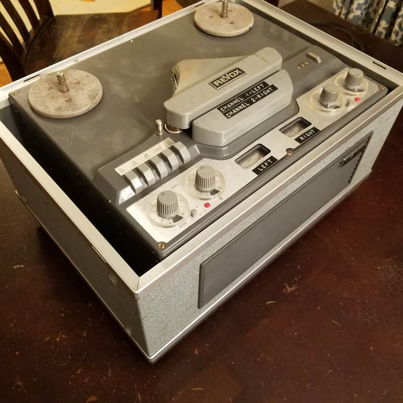 Revox G36 All-Tube Reel to Reel R2R magnetic tape recorder 10" 7" 1960s - Grey image 1