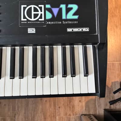 Ensoniq TS-12 Performance / Composition Synthesizer 1993 - 1996 - Black image 6