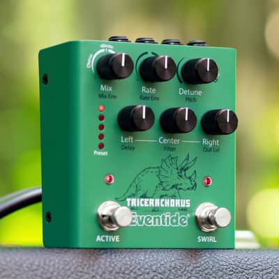 Eventide TriceraChorus Pedal - Green (open) *demo -100% CLEAN & in-box!! - Express Shipping Included! image 1