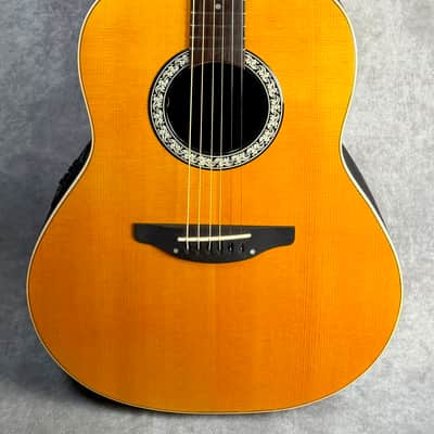 Ovation 1711 Balladeer Early 80s - Natural OHSC image 2