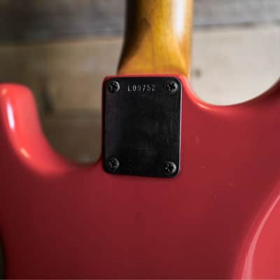 1963 Fender Stratocaster In Fiesta Red image 8