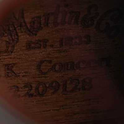 Martin 2KC Concert Ukelele Hawaiian Koa 2021 image 11
