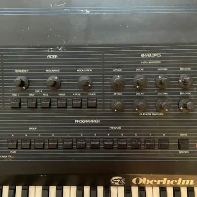Vintage Oberheim ob-xa synth owned by Alphonse Mouzon image 12