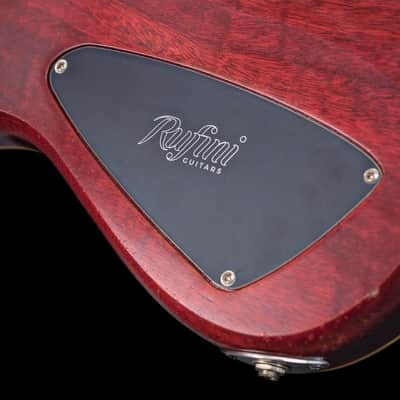 Rufini Guitars Montefalco Custom 2022 Sunburst w/ Quilted Maple Top, NEW (Authorized Dealer) image 12
