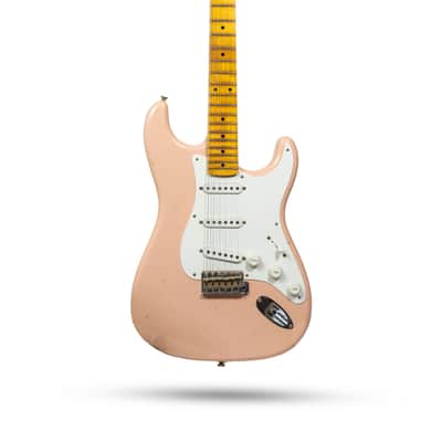 Fender Custom Shop '55 Stratocaster Journeyman Relic - Shell Pink image 1