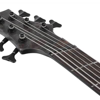Ibanez BTB806MS-TGF Bass Workshop BTB Electric Bass 6-String Multi Scale - Transparent Gray Flat + Case image 10