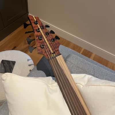 Mike Sherman 7-String Fretless Bass image 7