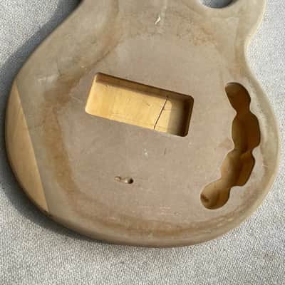 Solid Basswood 5 String Bass StingRay Style Body image 2