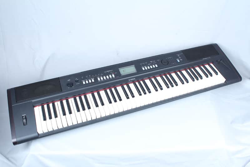 Used Yamaha Np V80 Piaggero Digital 76 Key Piano With Usb Output 2