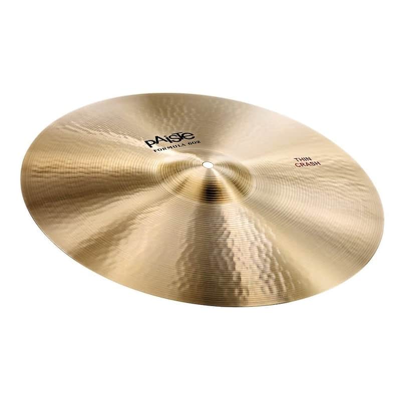 Paiste Formula 602 Thin Crash Cymbal 16" image 1