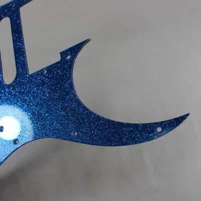 Blue Glitter Sparkle HXH HH Pickguard fits Ibanez(TM) RG550 Jem  RG image 10