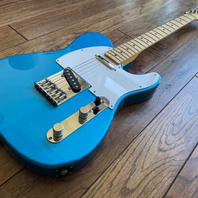 2014 Fender Telecaster Electric Guitar TL-STD Standard Series MIJ Lake Placid Blue image 5