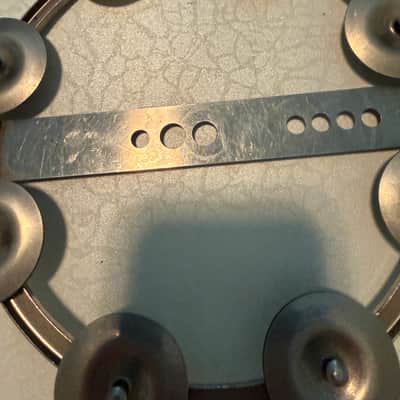 Vintage Original Ralph Kester Ching Ring Hi-Hat Tambourine, Exceptional Condition. image 8