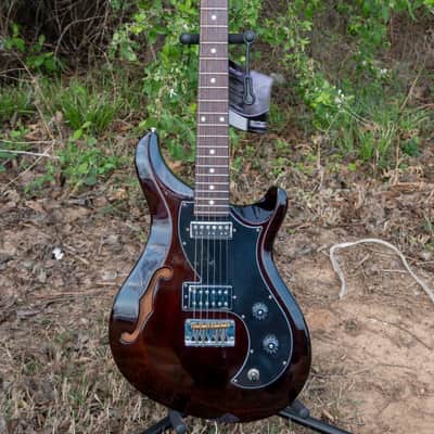 2019 PRS S2 Vela Semi-Hollow with Type-D Pickup - Walnut image 1