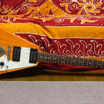 1980 Aria Pro II FV-800 Japan Vintage Flying V Type Electric Guitar MIJ image 2
