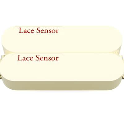 LACE Sensor Dually Red/Red Humbucker - Cream image 2