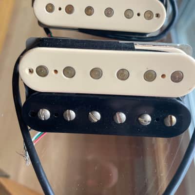 Sheptone PAF-Style Humbuckers — Early Production Set (Zebra, 4-Conductor) image 1