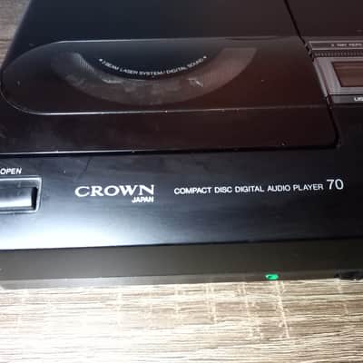 Vintage 1988 Crown Japan Compact Disc Player CD-70 CD Player | Reverb