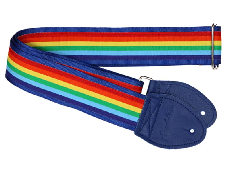 Souldier Straps GS0074 - Rainbow Guitar Strap image 1