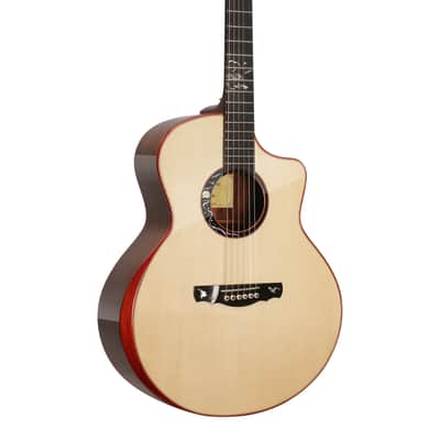 Natasha JC78 - European Spruce and Madagascar Rosewood Acoustic Guitar 2023 - Gloss image 2