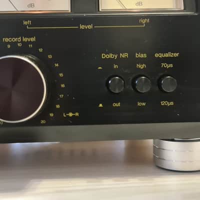 VINTAGE TECHNICS CASSETTE TAPE DECK/RECORDER/MADE IN JAPAN/1970,s image 4