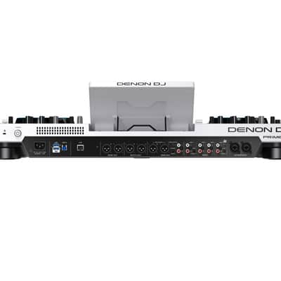 Denon DJ PRIME 4+ Special Edition 4-Deck Standalone DJ Controller (White) image 5