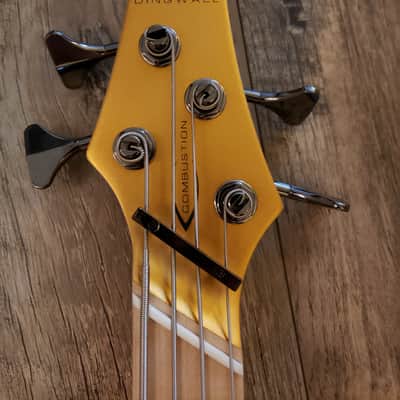 Dingwall Dingwall NG2 Adam "Nolly" Getgood Signature 4-String 2021 - Matte Gold Metallic 2021 Matte image 7
