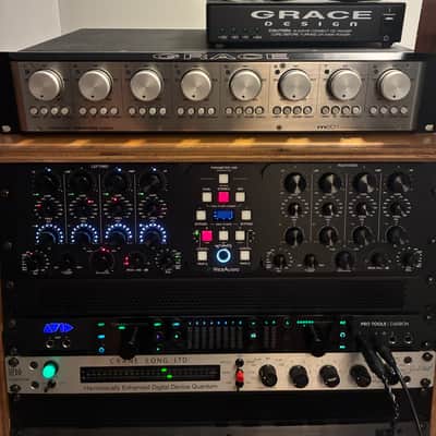 Grace Design m801 8-Channel Microphone Preamplifier 2005 - 2018 - Silver/Black image 5