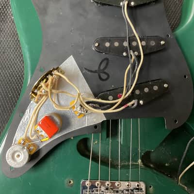 1979 Fender Stratocaster with Rosewood Fretboard Refin Green W/OHSC image 13