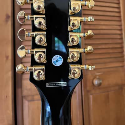 Epiphone J-200 12 string acoustic guitar, pickup, case 2021 - sunburst image 4