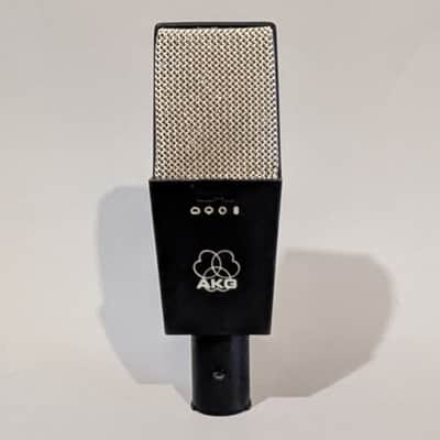 AKG C414 B ULS Large Diaphragm Multipattern Condenser Microphone 1990s - Black image 2