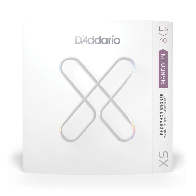 D'Addario XS Coated Phosphor Bronze Mandolin Strings 11.5-40 image 1
